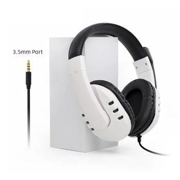 3,5 mm Gaming Slušalke Žične Stereo Slušalke za PS5/PS4/PC/Switch/X-ONE(S)/X-360 Računalniške Opreme