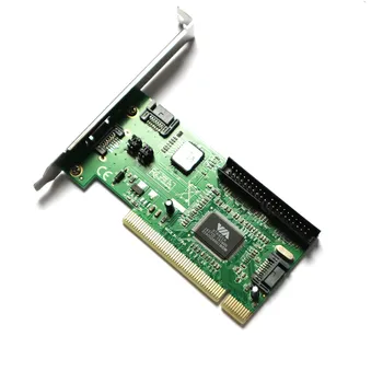 3 Port SATA +1 IDE PCI Krmilnik RAID Card Adapter w/SATA kabel