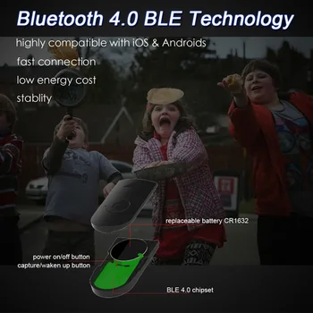 3 v 1 Brezžična tehnologija Bluetooth Selfie Palica Podaljša Ročni Monopod Zložljive Mini Stativ S Sprožilca, Odd. Za IOS Android