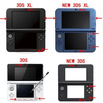 305 Vinil Kože Nalepke Protector za Nov Nintendo 3DS XL LL kože Nalepke
