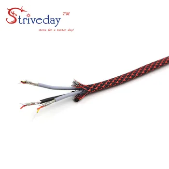 30meters/veliko 100ft 6 mm PET Razširljiv Pletenic Cevi, Flexo žice Kabel Rokav