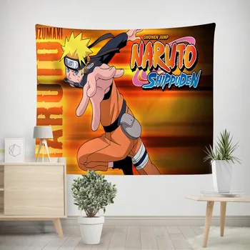 3D, Anime Naruto Slikarstvo Tapiserija, Tiskanje Tapestrying Pravokotne Doma Dekor Steni Visi 010