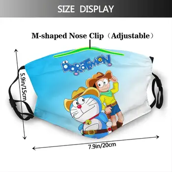 3d tiskanje Doraemon Dihanje masko po meri ženske/moški Filter zraka masko Doraemon soba za ženske/moške Stroj za Večkratno uporabo Maske masque