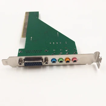 4.1 CH CMI8738 DLS Namizni RAČUNALNIK PCI Vrat Zvočno Kartico HIFI Računalnik Praktično Notranjega Čipov Z Gonilnik CD Komponente Stereo Zvok