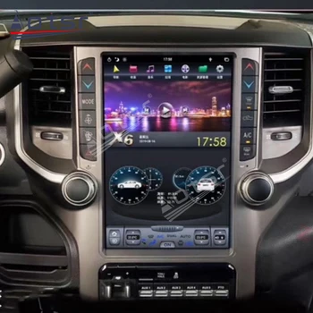4+128GB Tesla Slog VELIK Zaslon Android 9.0 avto multimedijski predvajalnik Za Dodge RAM 1500 2018-2020 avto radio stereo vodja enote CARPLAY