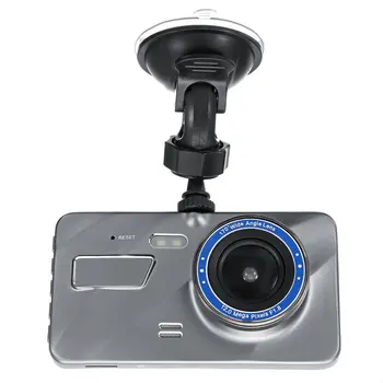4 cm 1080P dvojno objektiv 170degree fotoaparat avto dvr dash auto vozila, video snemalnik, g-senzor night vision