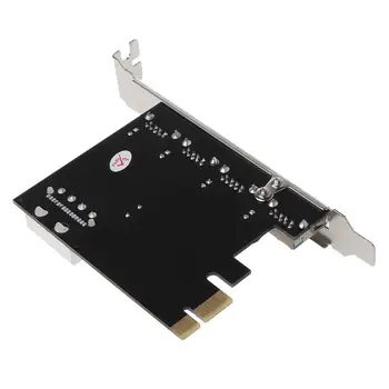4 Port PCI-E, da USB 3.0 HUB PCI Express Širitev Sim Adapter 5 Gbps Hitrost Za Namizne Računalniške Komponente Nove blagovne Znamke