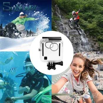45M Vodotesno Ohišje Ohišje Za Gopro Fusion 360 Fotoaparata pod vodo Polje Nazaj Vrata Za Go Pro Fusion delovanje Fotoaparata Dodatki