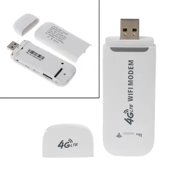 4G LTE USB Modem z Omrežno Z WiFi Hotspot Kartice SIM 4G Brezžični Usmerjevalnik Za Win XP, Vista 7/10 Mac 10.4 IOS