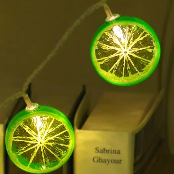 5M 20 Žarnice Limonin LED Pravljice Luči Garland Božič Niz Luči Poročni Dekoracijo, Za Počitnice Stranka Spalnica Svetlobne Verige