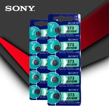5pc Sony Prvotne 373 SR916SW 916 SR916 Watch Baterije SR916SW 373 Gumb gumbaste, ki NA JAPONSKEM