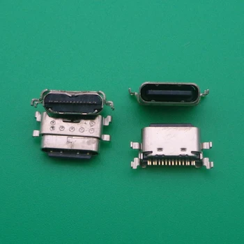 5PCS/VELIKO Mikro USB PRIKLJUČEK 3.1 Tip-C 16pin Za Xiaomi Mi A1 ženski konektor Za Mobilni Telefon, ki Polni vmesnik priključek za polnilnik