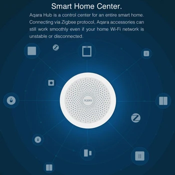 Aqara SREDIŠČE Gibanja Vrata, Okna Senzor Temperature Zigbee Prehod Aqara Stikalo Smart Home Control Center Deluje za Xiaomi Mijia app