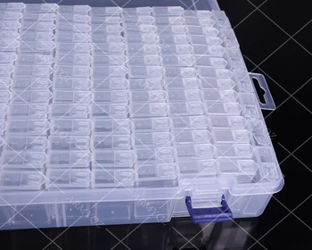 ARMYQZ 124/147pcs Diamond Slikarstvo Orodja nastavi 5D Diamond Slikarstvo Pribor Kompleti Škatla za Shranjevanje Točke, Nalepke, Drill Steklenico Set