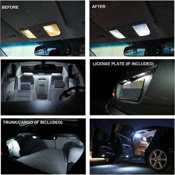 Avto Led notranja osvetlitev Za Honda Accord HR-V 2019 10pc Led Luči Za Avtomobile razsvetljave, komplet žarnice Canbus