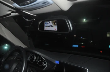 Avto Pogled od Zadaj Kamero za BMW X1 (E84 X3 E83 X5 E53 E70 X6 E71 Brezžični Vzvratno Parkiranje Varnostne Kamere Ogledalo Komplet Hrbtni zaslon