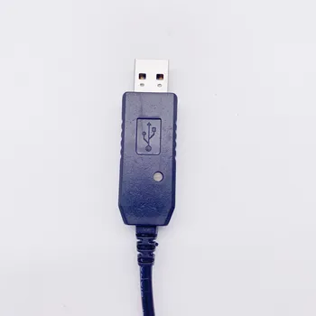 BAOFENG USB Kabel Polnilnika s Lučka za BaoFeng bf-uvb3plus Batetery Ham Radio BF-UVB3 Plus UV-S9 Walkie Talkie