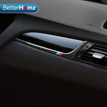 BetterHumz Za BMW X3 F25 X4 F26 Notranje zadeve Ogljikovih Vlaken Avto armaturne plošče Dekoracijo Trakov Avto-Styling Nalepke 2011-2017 Dodatki