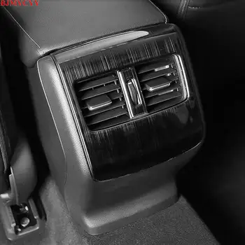 BJMYCYY iz Nerjavečega jekla, dekorativni okvir za klimatska naprava zadaj v avto vtičnico Za Honda Accord 10. 2018 2019