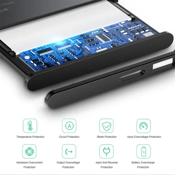 BL-T37 Mobilni Telefon Baterija Za LG V40 ThinQ Q710 Q8 2018 Različica Q815L Bateria Baterije BL T37 3300mAh + Brezplačno orodje