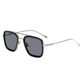 Blagovno znamko, Design, Modna sončna Očala Letnik Moški Kvadratnih sončna Očala Ženske Retro UV400 Odtenki Očala Oculos de sol