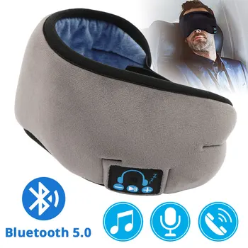 Brezžične Slušalke Klobuk Šport Bluetooth Slušalke Skp Teče Slušalke Glasbe Glavo Slušalke Spalna Oči Pokrovček za Sony Xiaomi