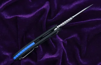 CH CH3509-G10 Flipper Folding Nož D2 Rezilo G10 Ročaj Kroglični Ležaj Pripomoček Prostem Kampiranje Taktično Noži, Orodje EOS