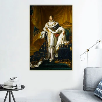Citon Francois Gerard《Jožef Bonaparte, Napoleon je Brat, Kot Kralja Španije,》 Platno Oljna slika, Stenski Dekor Ozadje Dekoracijo