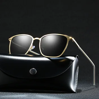 Dan, Noč Sončna Očala Moških Polarizirana Očala Cateye Okvir Kovinski Očala Polaroid Odtenkih Za Ženske Luksuzne Blagovne Znamke Sončna Očala M109