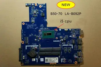 Delo je odlično Za Lenovo B50 70 B50-70 B5070 Prenosni računalnik z Matično ploščo ZIWB2 ZIWB3 ZIWE1 La-b092p Rev1.0