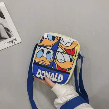 Disney lady torbici c risanka platno vrečko dekle messenger torba nove minnie torba ženske, Donald Duck torbici