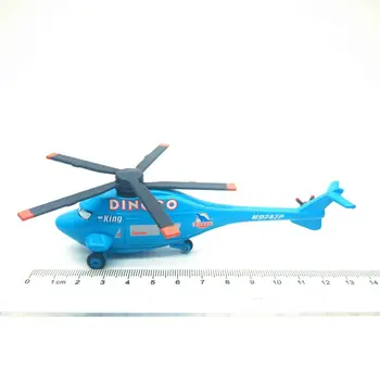 Disney Pixar Cars2 Cars3 #43 Kralj Dinoco Helikopter 1:55Diecast Model Igrača Avto Otroci Darilo