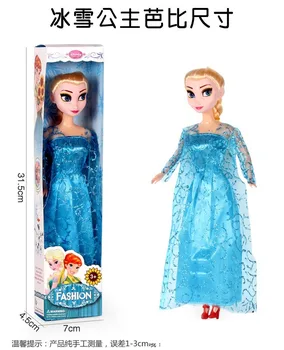 Disney Zamrznjene Lutka Princesa Anna Aisha Princesa Barbbie Srčkan Lutka Nastavite Dekle Rojstni Dan Darilo Igrača