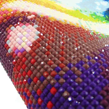 DIY Diamond Slikarstvo Celoten Kvadratni Vaja Mozaik Nalepke Dekor Slikarstvo Navzkrižno Šiv 5d Diamond Vezenje Ikono Ladybug ASF005