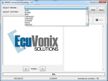 EcuVonix 3.2 IMMO Univerzalno Dekodiranje 3.2 Odstranite IMMO Kodo ECU z Keygen za Neomejeno Namestite na Veliko PC Brezplačna Dostava