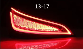 EOsuns Za Audi Q5 2009-2017 zadnje luči Dynamic vključite opozorilne LED Rep Luči Zadaj Lučka LED DRL+Zavora+Park+daynamic vključite opozorilne