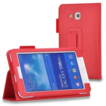 Funda Ohišje Za Samsung Galaxy Tab 3 lite 7.0 T110 T111 Tablet PU usnje Stojalo Pokrov za Samsung Tab tab E 7.0 T113 T116 Coque