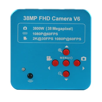 HD 2K 38MP HDMI USB Industrijske Elektronski Digitalni Mikroskop, Kamera+200X C Nastavek Objektiva+Dvojno Pozornosti Stojalo Za PCB Popravila