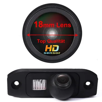 HD CCD 1280*720 slikovnih pik 18 mm objektiv parkirišče, pogled od zadaj avto kamera za Volvo S40L V40 V50 S60 S60L V60 XC60 V70 XC70 S80 S80L XC90