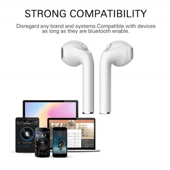 I7s TWS 5.0 Brezžične Bluetooth Slušalke za Samsung Galaxy Tab S5e LTE T725C T725N Tablični računalnik Slušalke Glasbe Slušalka Polnjenje Box