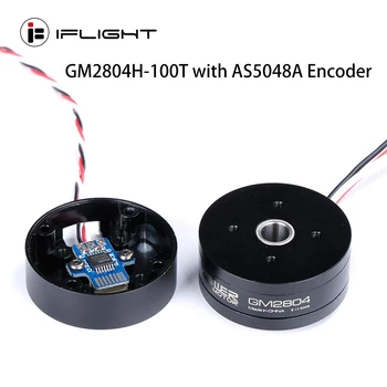 IFlight iPower GM2804H-100T GM2804 Brushless Gimbal Motor z AS5048A Dajalnik/Aluminijasto Ohišje za fotoaparat stabilizacijo sistemi