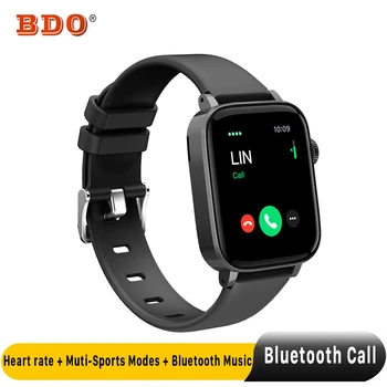 Iwo N88 Pametno Gledati Moški Ženske Bluetooth Klic Smart Band Pazi za Ios (Iphone, Android Xiaomi Telefonov Srčni utrip, Šport Smartwatch