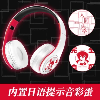 Japonske Anime Bungou Potepuške Pse Dazai Osamu Cosplay Prenosni Krat Slušalke Brezžične Bluetooth Slušalke Darila