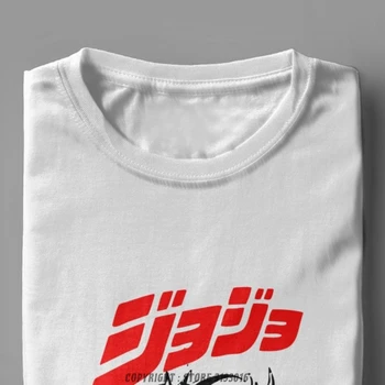 Japonski Majica S Kratkimi Rokavi Moški Dio Brando Jojo Tshirt O Vratu Jojos Bizarna Avantura Anime Jjba Manga T-Shirt Camisa Ulične