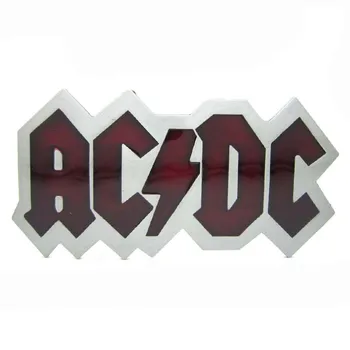 Jasno, Rdeča ACDC Reliefni Rock Heavy Metal Glasbo Belt Sponke