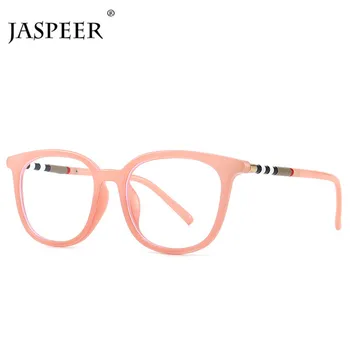 JASPEER Anti Modra Mačka Oči Luksuzni Očala Okvirji Moški Ženske Trending Stilov UV400 Optični Moda Računalnik Očala