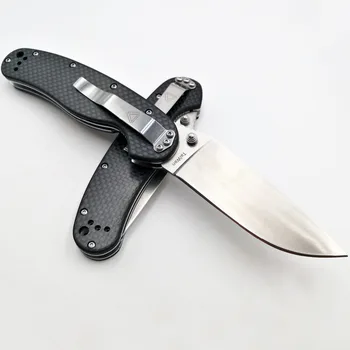 JSSQ PODGANA Model 1 Folding Nož iz Ogljikovih Vlaken Ročaj AUS-8 Rezilo Taktično Žepni Noži na Prostem Kampiranje Preživetje Lov EOS Orodja