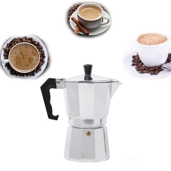 Kavo Kavo Kavo Kavo italijanske Moka Espresso Percolator Pot Stovetop Kave Maker50/100/150/300/450/600 ml Doma Urad Kuhinja