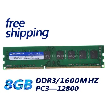 KEMBONA DDR3 8GB Memoria Ram ddr3 1600 A-M-D matične plošče Namiznih PC3-12800 povsem Novo Življenjsko dobo Garancije Brezplačna Dostava