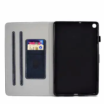 Kožo Retro Magnetni PU Usnje Tablet Lupini za Samsung Galaxy Tab A SM-T510 SM-T515 Primeru 10.1